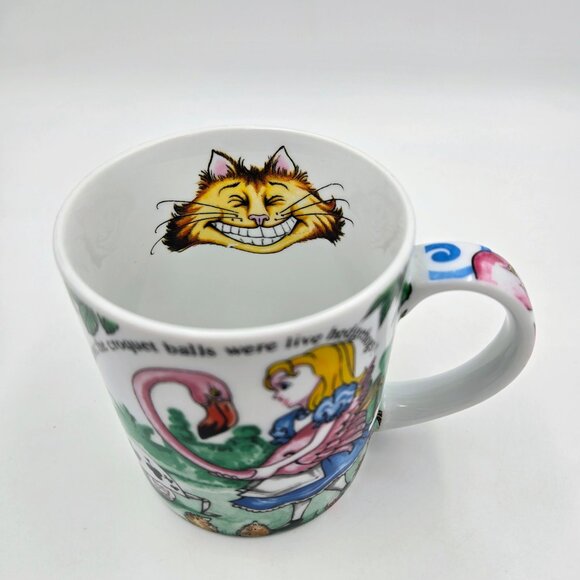 Alice In Wonderland Café By Paul Cardew Porcelain Coffee Tea Mug Cup England - Picture 8 of 16